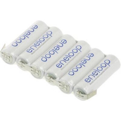 Panasonic Eneloop F1x6 Pack de Piles - AA 1900mAh, Faible Autodécharge Panasonic Eneloop F1x6 Pack de Piles - AA 1900mAh, Faible Autodécharge