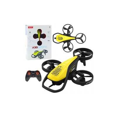 Lean Toys Mini-RC-Drohne Syma X36 Vier-Achsen-Akrobatik Gelb Lean Toys Mini-RC-Drohne Syma X36 Vier-Achsen-Akrobatik Gelb