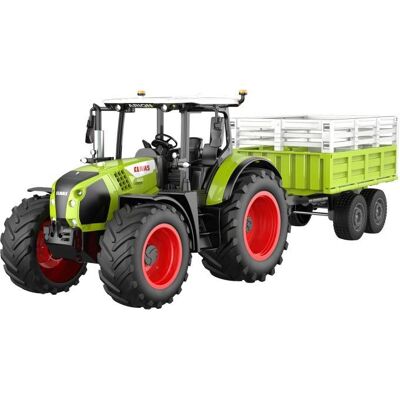 Tracteur télécommandé CLAAS Arion 660 - Tracteur avec remorque Tracteur télécommandé CLAAS Arion 660 - Tracteur avec remorque