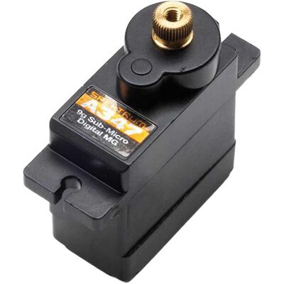 Spektrum A347R 13g Sub-Micro Metallgetriebe Digital Servo (Rückwärts) Spektrum A347R 13g Sub-Micro Metallgetriebe Digital Servo (Rückwärts)