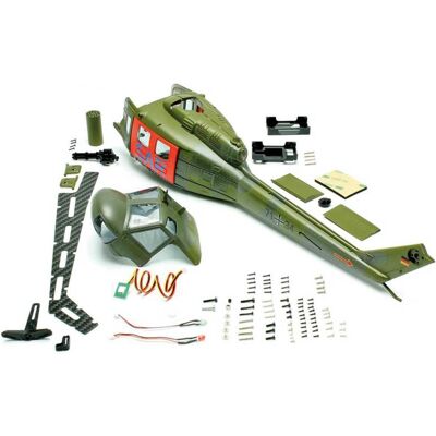 FliteZone Kit de coque UH-1D FliteZone Kit de coque UH-1D