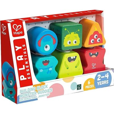 Hape Building Block Monster Buddies Hape Building Block Monster Buddies