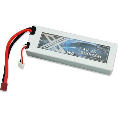 Amewi Batterie LiPo 2S 7,4V 3500mAh 20C Hardcase, DEANS (3500 mAh, 7.40 V) Amewi Batterie LiPo 2S 7,4V 3500mAh 20C Hardcase, DEANS (3500 mAh, 7.40 V)