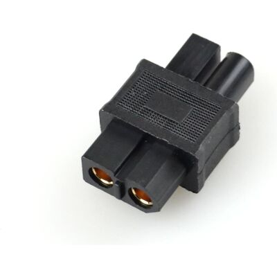 Amewi Adaptateur XT60 femelle vers Tamiya mâle, compact, noir Amewi Adaptateur XT60 femelle vers Tamiya mâle, compact, noir