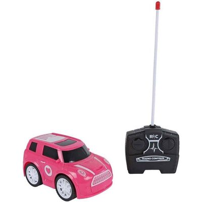 Ferngesteuertes Auto Roadstar RC Rosa 27Mhz, 13,5cm Ferngesteuertes Auto Roadstar RC Rosa 27Mhz, 13,5cm