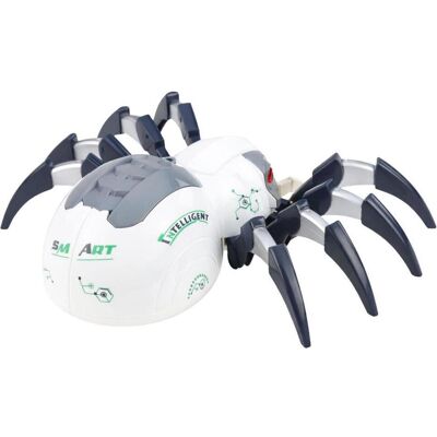Lean Toys Ferngesteuerter Spinnenroboter mit Raucheffekt, Licht- und Soundeffekten Lean Toys Ferngesteuerter Spinnenroboter mit Raucheffekt, Licht- und Soundeffekten