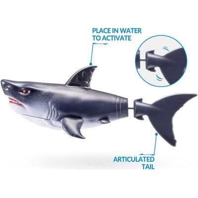 Roboalive Robo Alive - Water Activated Shark - Grey Roboalive Robo Alive - Water Activated Shark - Grey