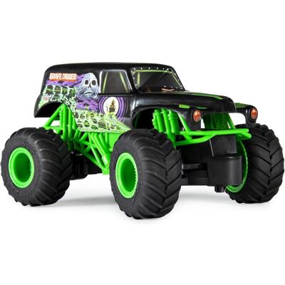 Monster Cable Jam - Grave Digger RC à l'échelle 1:24 (6044955) Monster Cable Jam - Grave Digger RC à l'échelle 1:24 (6044955)