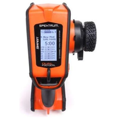 Spektrum DX Rugged+ 12-Kanal DSMR+ Fernsteuerung, orange Spektrum DX Rugged+ 12-Kanal DSMR+ Fernsteuerung, orange