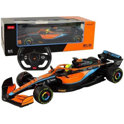Rastar R/C McLaren F1 1:12 orangefarbener Rennwagen Rastar R/C McLaren F1 1:12 orangefarbener Rennwagen
