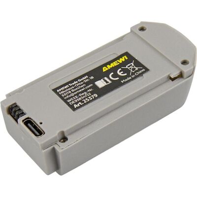 Amewi Batterie LiPo 3,7 V 600 mAh pour drone GT3 (600 mAh, 3.70 V) Amewi Batterie LiPo 3,7 V 600 mAh pour drone GT3 (600 mAh, 3.70 V)