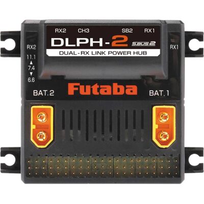 Futaba Hub de puissance Dual Link DLPH-2 Futaba Hub de puissance Dual Link DLPH-2