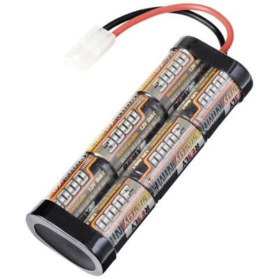 Reely Pack d'accumulateurs pour le modélisme (NiMh) 7.2 V 3000 mAh Nombre d'éléments : 6 Stick Tamiya (3000 mAh, 7.20 V) Reely Pack d'accumulateurs pour le modélisme (NiMh) 7.2 V 3000 mAh Nombre d'éléments : 6 Stick Tamiya (3000 mAh, 7.20 V)