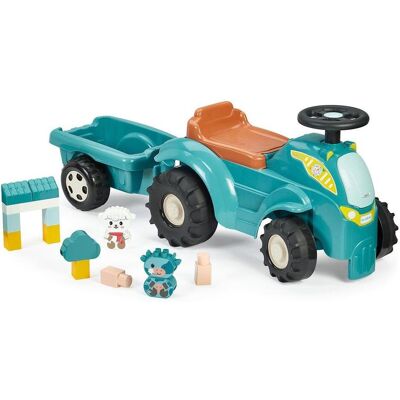 Ecoiffier ferngesteuerter Traktor mit Anhänger - 15 Stück. Ecoiffier ferngesteuerter Traktor mit Anhänger - 15 Stück.