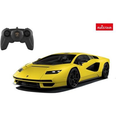Nikko Rastar Lamborghini Countach - Voiture télécommandée - 1:16 - Jaune Nikko Rastar Lamborghini Countach - Voiture télécommandée - 1:16 - Jaune