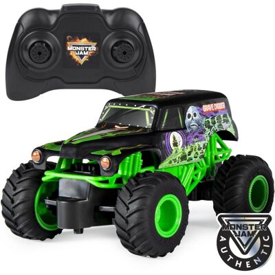 Monster Cable Jam - Grave Digger RC à l'échelle 1:24 (6044955) Monster Cable Jam - Grave Digger RC à l'échelle 1:24 (6044955)