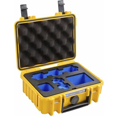 B&W International Valise pour drones Type 500/Y pour DJI Action 2 (Valises de drone), Housse pour drone, Jaune B&W International Valise pour drones Type 500/Y pour DJI Action 2 (Valises de drone), Housse pour drone, Jaune