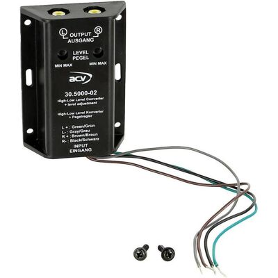 ACV, Installation autoradio, High-Level Adapter 2-Kanal galvanisch ACV, Installation autoradio, High-Level Adapter 2-Kanal galvanisch