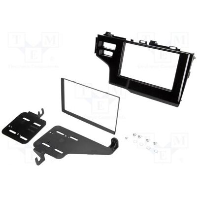 Per.Pic., Installation autoradio, Cadre radio Honda 2 DIN noir brillant Per.Pic., Installation autoradio, Cadre radio Honda 2 DIN noir brillant