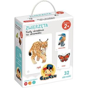 Czuczu, Fiche, Czu Czu Karty obrazkowe na sznurku Zwierzęta (32x) Czuczu, Fiche, Czu Czu Karty obrazkowe na sznurku Zwierzęta (32x)