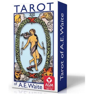 Cartamundi, Waite:Tarot de A.E. Waite (édition bleue) Cartamundi, Waite:Tarot de A.E. Waite (édition bleue)