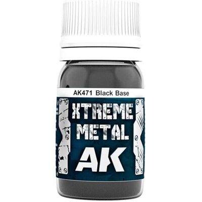 AK Interactive Xtreme Metal Black Base, Autres accessoires gaming AK Interactive Xtreme Metal Black Base, Autres accessoires gaming