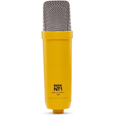 RØDE NT1 Signature Jaune, Microphone RØDE NT1 Signature Jaune, Microphone