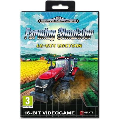 Giants Software, Landwirtschafts Simulator Megadrive 16Bit Schwarz auch Sega Genesis und PC (Emulator inklusive) Giants Software, Landwirtschafts Simulator Megadrive 16Bit Schwarz auch Sega Genesis und PC (Emulator inklusive)