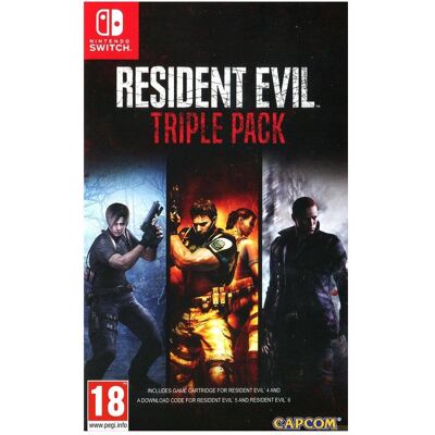 Capcom, Resident Evil Triple Pack Anthologie Multilingue Nintendo Switch Capcom, Resident Evil Triple Pack Anthologie Multilingue Nintendo Switch