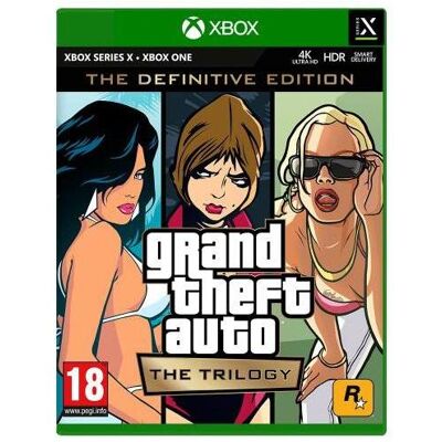 Rockstar, Grand Theft Auto The Trilogy - The Definitive Edition, 103383, Noir Rockstar, Grand Theft Auto The Trilogy - The Definitive Edition, 103383, Noir