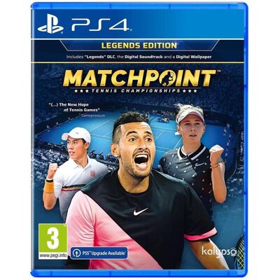 Kalypso Media, Matchpoint Tennis Championships Legends Edition (PS4) Kalypso Media, Matchpoint Tennis Championships Legends Edition (PS4)