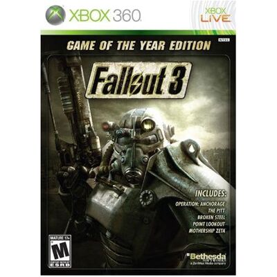 Fallout, 3 Édition Jeu de l'année Fallout, 3 Édition Jeu de l'année