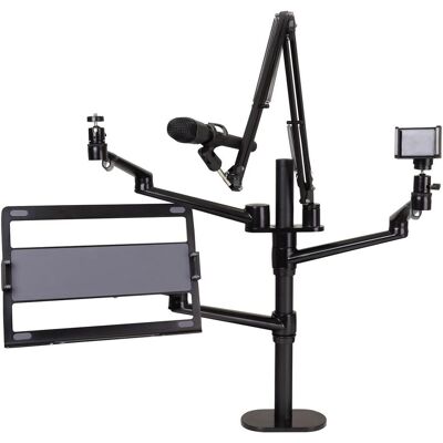 BIG B.I.G. DS-4 Desk Livestream Blogger Studio, Interface audio, Noir BIG B.I.G. DS-4 Desk Livestream Blogger Studio, Interface audio, Noir