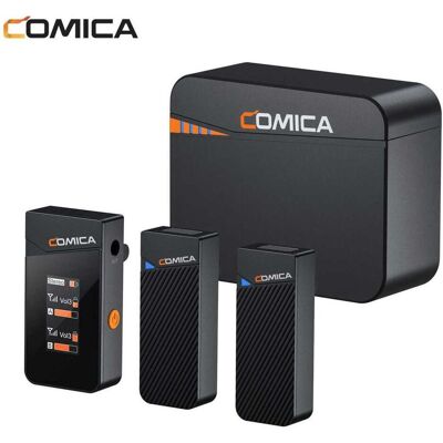 Ensemble de microphones sans fil Comica VIMO C3 - 2 émetteurs & étui Ensemble de microphones sans fil Comica VIMO C3 - 2 émetteurs & étui