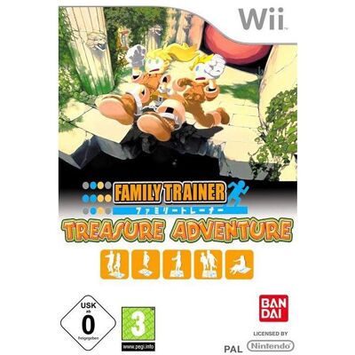 NoName, Infogrames Family Trainer: Treasure Adventure - Bundle, Wii Italienisch NoName, Infogrames Family Trainer: Treasure Adventure - Bundle, Wii Italienisch