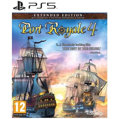 Kalypso Media, Port Royale 4 : Version étendue (PS5) Kalypso Media, Port Royale 4 : Version étendue (PS5)