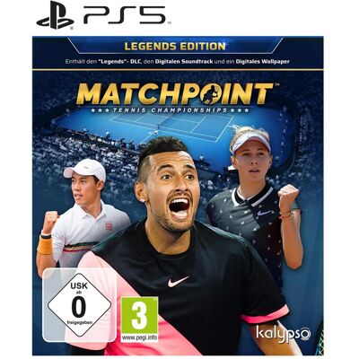 Kalypso Media, Matchpoint - Tennis Championships Legends Edition (PS5) (FR) Kalypso Media, Matchpoint - Tennis Championships Legends Edition (PS5) (FR)
