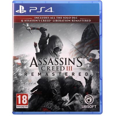 Ubisoft, PS4 Assassin's Creed III ir Liberation Remastered Ubisoft, PS4 Assassin's Creed III ir Liberation Remastered