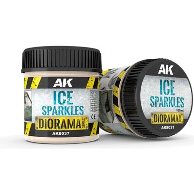 AK Interactive Dioramas - Ice Sparkles (100 ml), Autres accessoires gaming, Blanc AK Interactive Dioramas - Ice Sparkles (100 ml), Autres accessoires gaming, Blanc