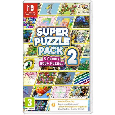 Mindscape, Super Puzzle Pack 2 (Code in a Box) (Switch) Mindscape, Super Puzzle Pack 2 (Code in a Box) (Switch)