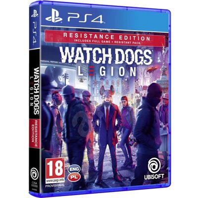 Ubisoft, PS4 WATCH DOGS LEGION RESISTANCE EDITION Jeu vidéo standard anglais PlayStation 4 Ubisoft, PS4 WATCH DOGS LEGION RESISTANCE EDITION Jeu vidéo standard anglais PlayStation 4