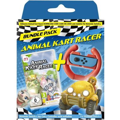 Mindscape, Animal Kart Racing Wheel Bundle (Switch) Mindscape, Animal Kart Racing Wheel Bundle (Switch)