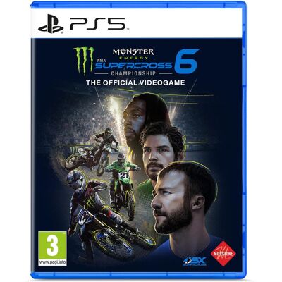 Milestone, Monster Energy Supercross 6 -peli, PS5 Milestone, Monster Energy Supercross 6 -peli, PS5