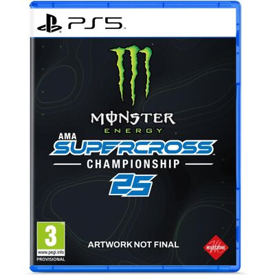Milestone, Monster Energy Supercross 25 - Sony PlayStation 5 - Racing Milestone, Monster Energy Supercross 25 - Sony PlayStation 5 - Racing