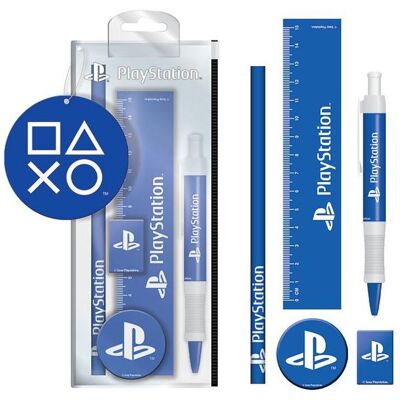 Pyramid PLAYSTATION - Blanc & Bleu Classique - Set papeterie (Playstation Classic), Autres accessoires gaming, Bleu, Blanc, Multicolore Pyramid PLAYSTATION - Blanc & Bleu Classique - Set papeterie (Playstation Classic), Autres accessoires gaming, Bleu, Blanc, Multicolore