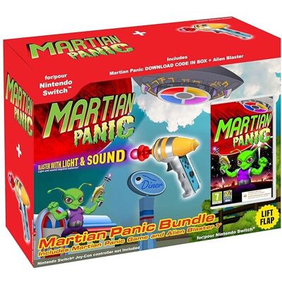 FunBox Media, Jeu Martian Panic et bundle Blaster Gun FunBox Media, Jeu Martian Panic et bundle Blaster Gun