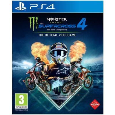 Milestone, Monster Energy Supercross : The Official Videogame 4 PS4 Milestone, Monster Energy Supercross : The Official Videogame 4 PS4