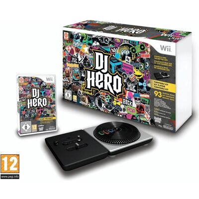 Activision, DJ Hero Bundle (incl. jeu + platine), Wii Activision, DJ Hero Bundle (incl. jeu + platine), Wii