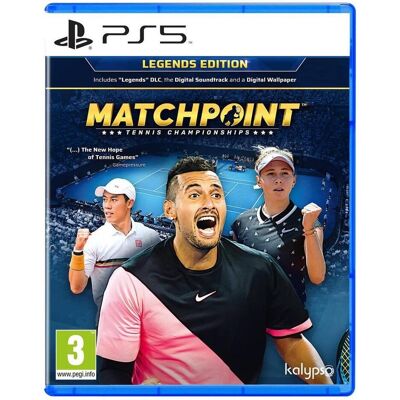 Kalypso Media, Matchpoint Tennis Championships Legends Edition (PS5) Kalypso Media, Matchpoint Tennis Championships Legends Edition (PS5)