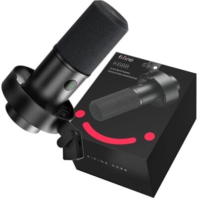 Fifine Microphoneas K688, Microphone Fifine Microphoneas K688, Microphone
